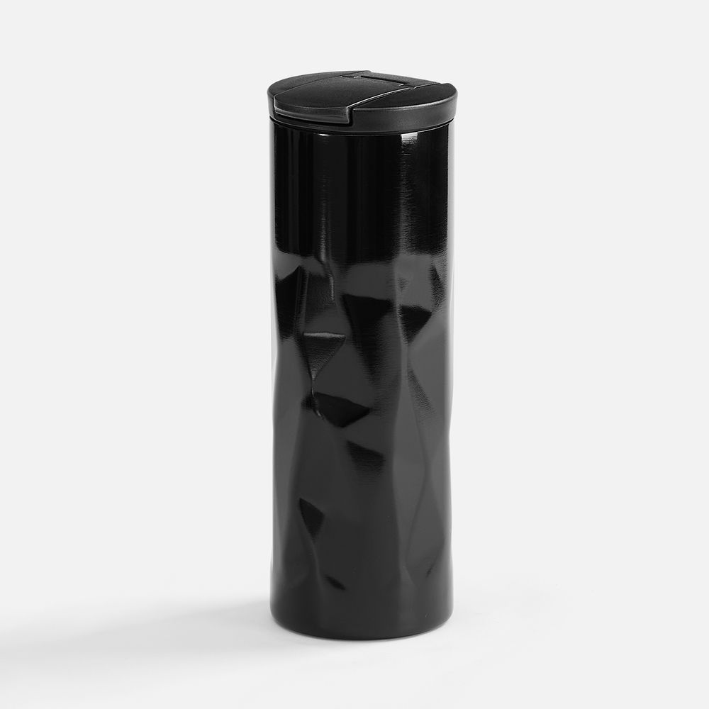 Термостакан Gems Black Morion, черный морион в Челябинске