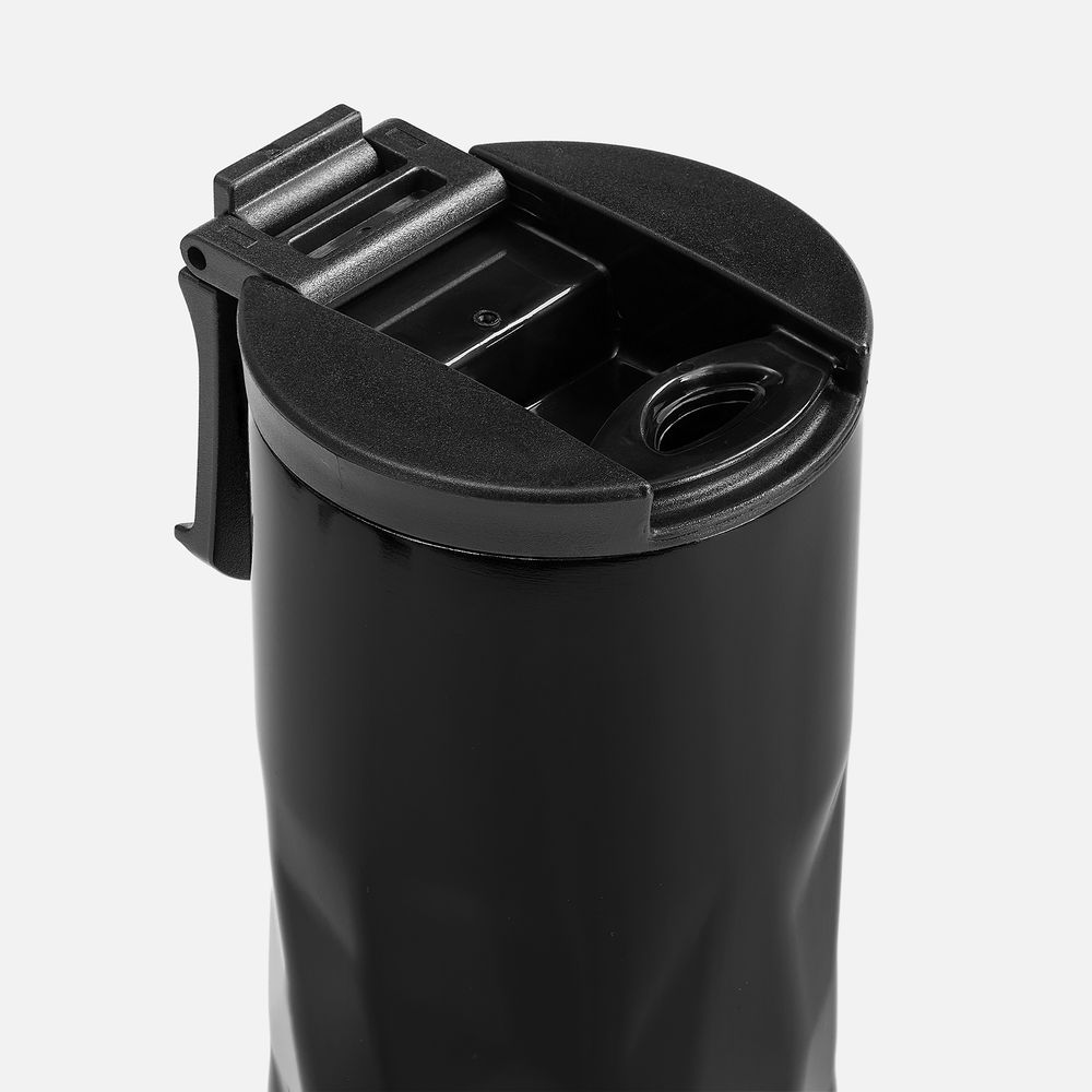 Термостакан Gems Black Morion, черный морион в Челябинске